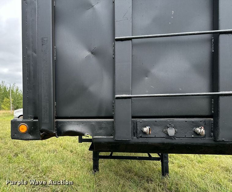 image for item MQ9428 1991 Transcraft  refuse  trailer