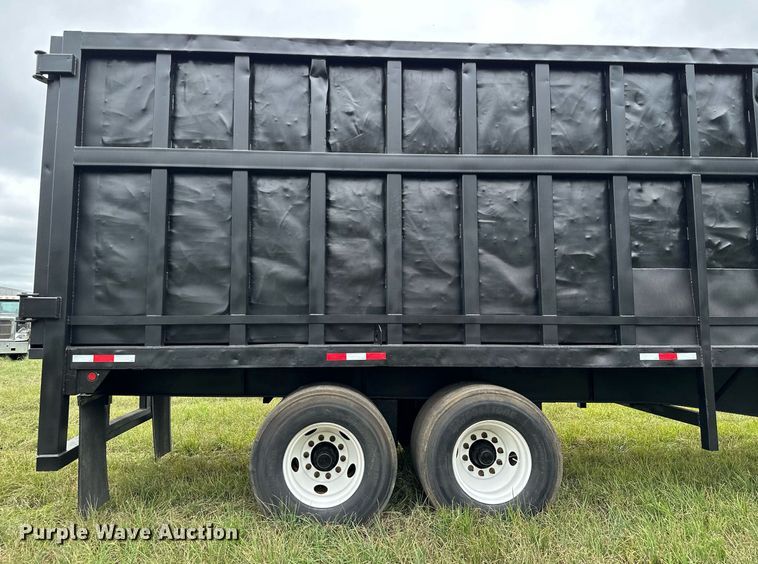 image for item MQ9428 1991 Transcraft  refuse  trailer
