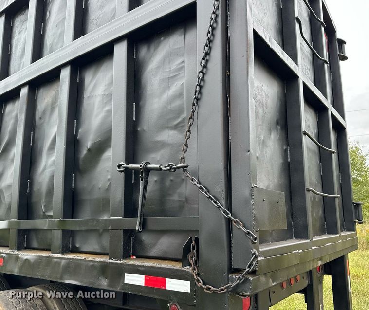 image for item MQ9428 1991 Transcraft  refuse  trailer