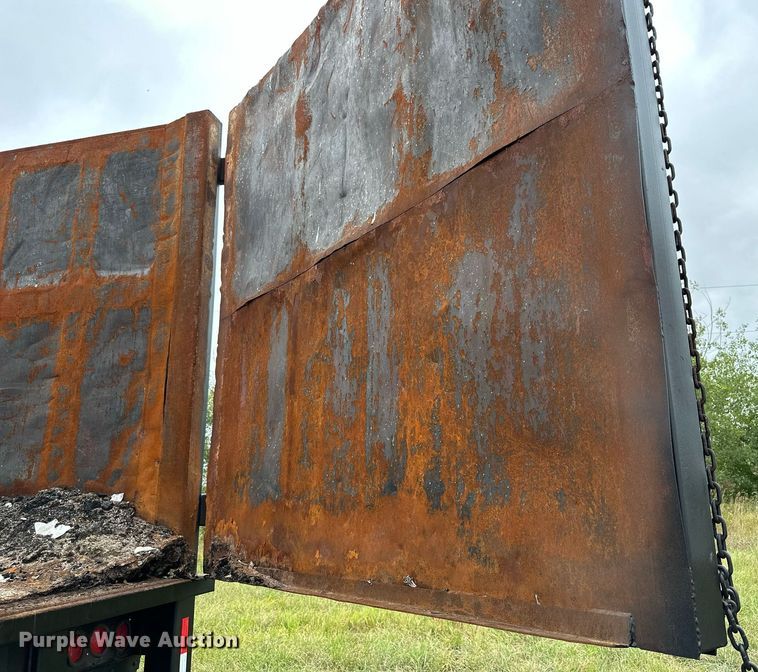 image for item MQ9428 1991 Transcraft  refuse  trailer