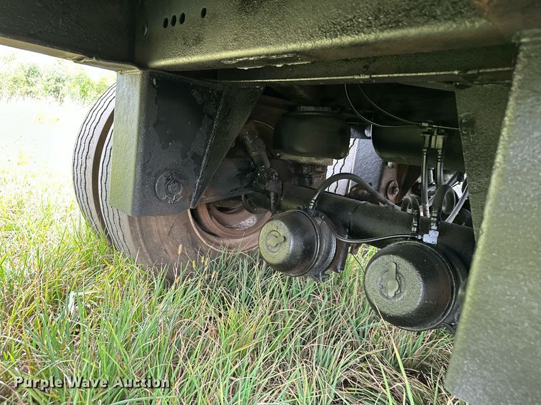 image for item MQ9428 1991 Transcraft  refuse  trailer