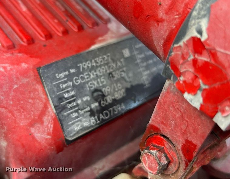 image for item NA9141 2017 International ProStar+ 122  semi truck