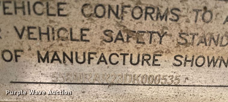 image for item NT9521 2013 MAC  vacuum trailer