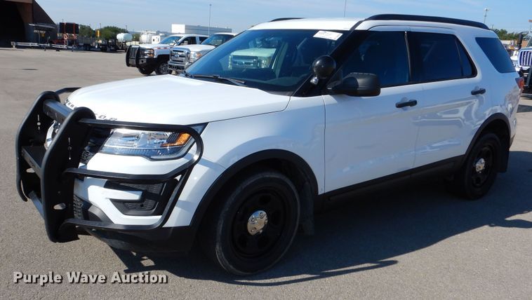 image for item DN8664 2018 Ford Explorer Police Interceptor  SUV