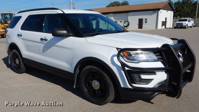 image for item DN8664 2018 Ford Explorer Police Interceptor  SUV