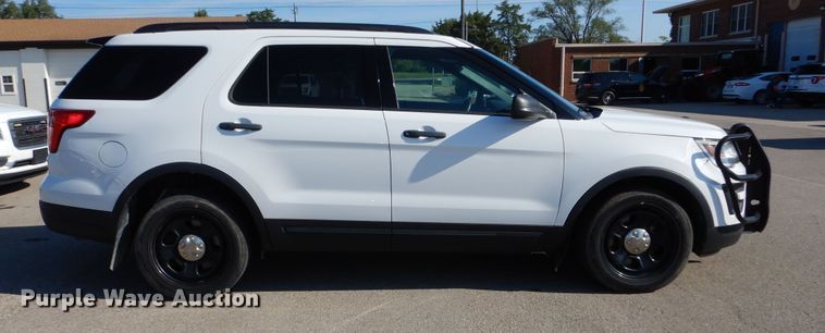 image for item DN8664 2018 Ford Explorer Police Interceptor  SUV