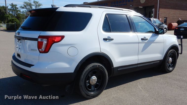 image for item DN8664 2018 Ford Explorer Police Interceptor  SUV