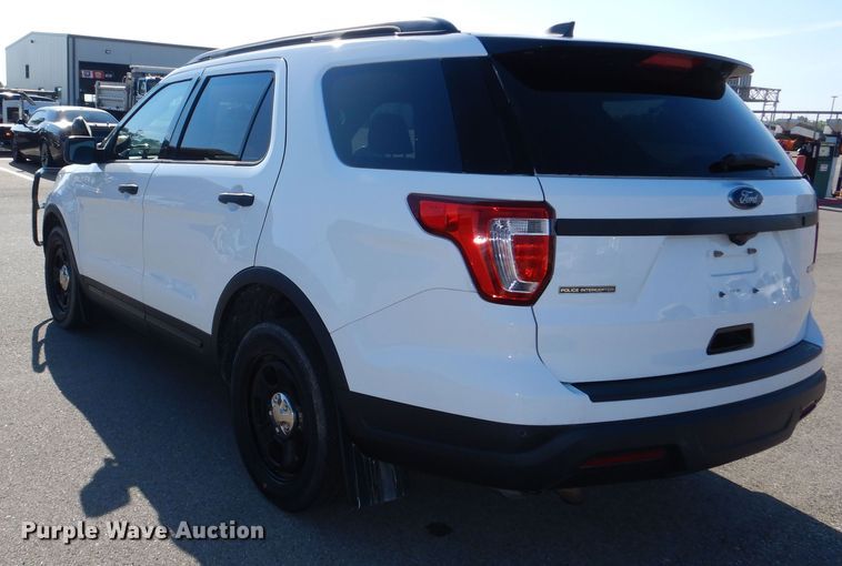 image for item DN8664 2018 Ford Explorer Police Interceptor  SUV