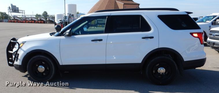 image for item DN8664 2018 Ford Explorer Police Interceptor  SUV