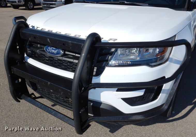 image for item DN8664 2018 Ford Explorer Police Interceptor  SUV