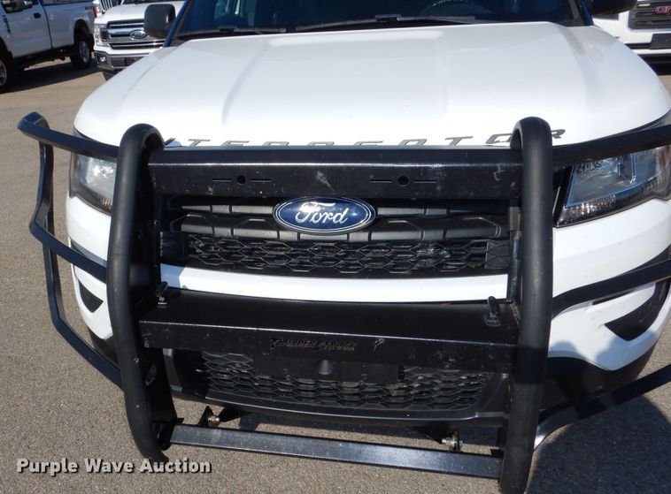 image for item DN8664 2018 Ford Explorer Police Interceptor  SUV