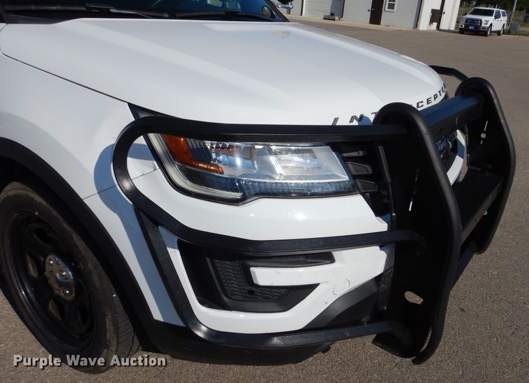 image for item DN8664 2018 Ford Explorer Police Interceptor  SUV