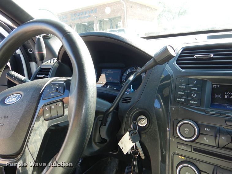 image for item DN8664 2018 Ford Explorer Police Interceptor  SUV