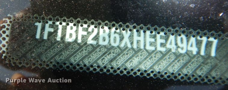 image for item DN8667 2017 Ford F250 Super Duty XLT pickup truck