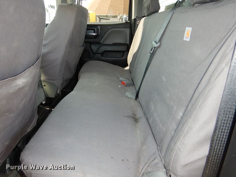 image for item DN8669 2019 Chevrolet Silverado 2500HD Double Cab utility bed pickup truck