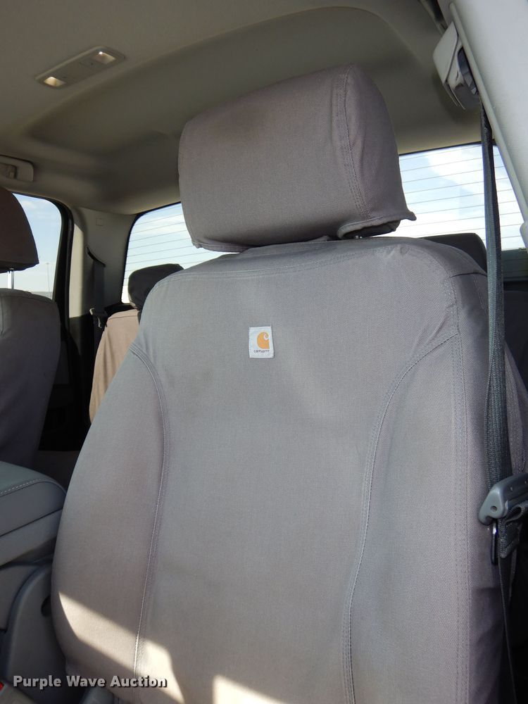 image for item DN8669 2019 Chevrolet Silverado 2500HD Double Cab utility bed pickup truck