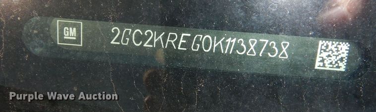 image for item DN8669 2019 Chevrolet Silverado 2500HD Double Cab utility bed pickup truck