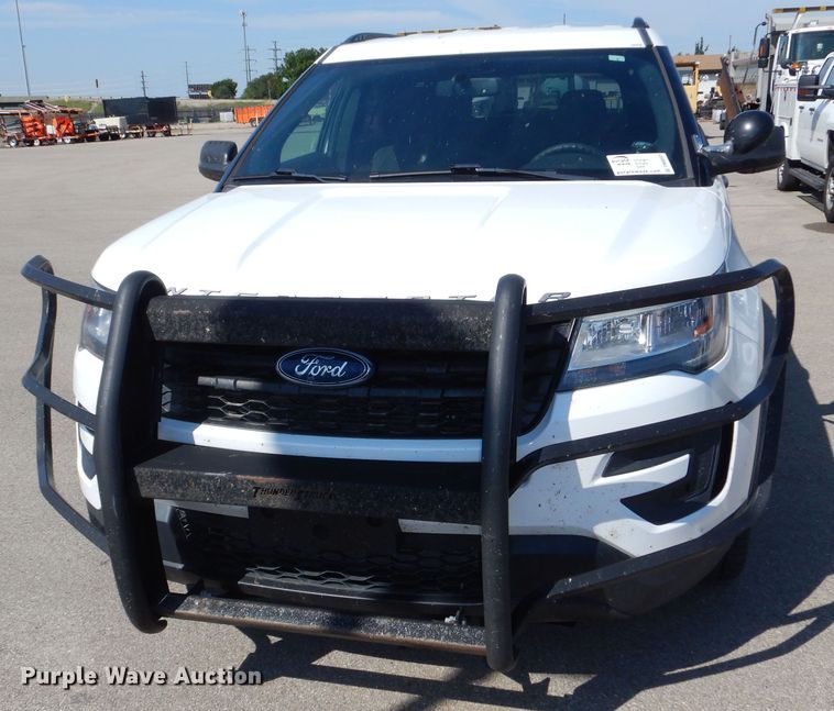 image for item DN8691 2018 Ford Explorer Police Interceptor  SUV