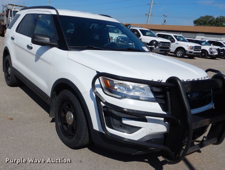 image for item DN8691 2018 Ford Explorer Police Interceptor  SUV