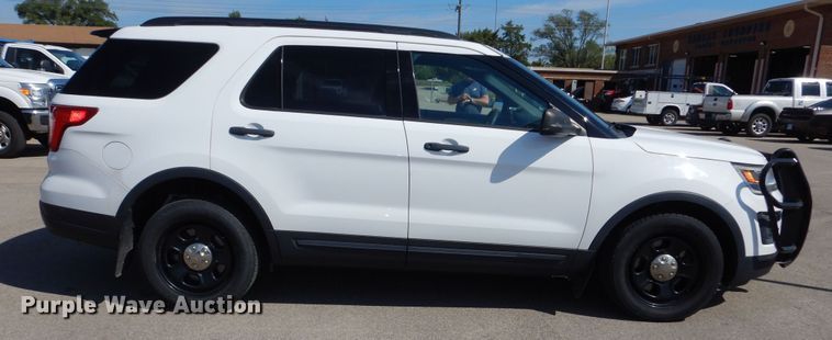 image for item DN8691 2018 Ford Explorer Police Interceptor  SUV