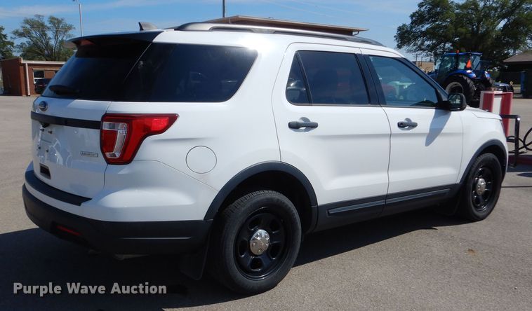 image for item DN8691 2018 Ford Explorer Police Interceptor  SUV