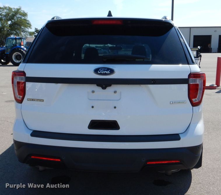 image for item DN8691 2018 Ford Explorer Police Interceptor  SUV