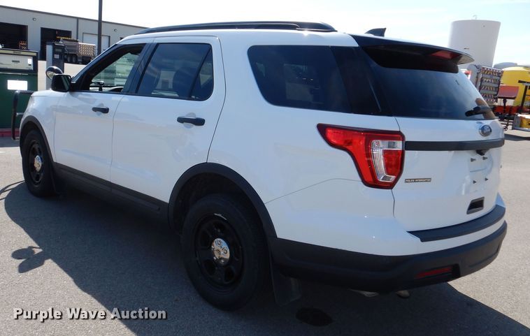 image for item DN8691 2018 Ford Explorer Police Interceptor  SUV