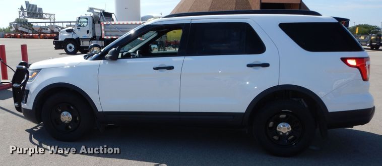 image for item DN8691 2018 Ford Explorer Police Interceptor  SUV