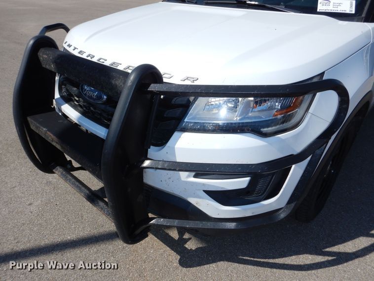 image for item DN8691 2018 Ford Explorer Police Interceptor  SUV