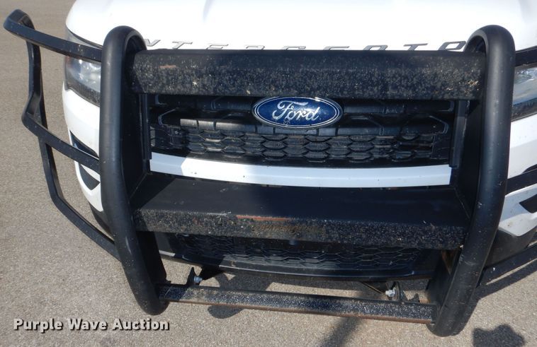 image for item DN8691 2018 Ford Explorer Police Interceptor  SUV