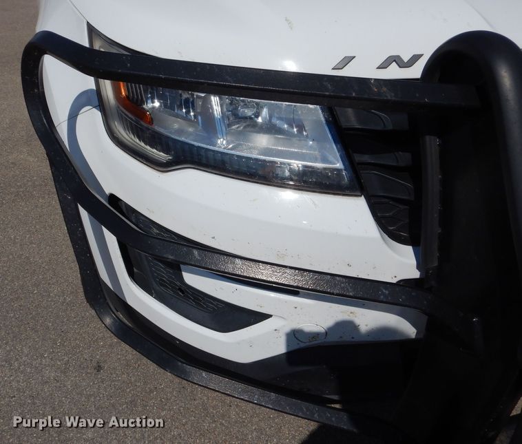 image for item DN8691 2018 Ford Explorer Police Interceptor  SUV