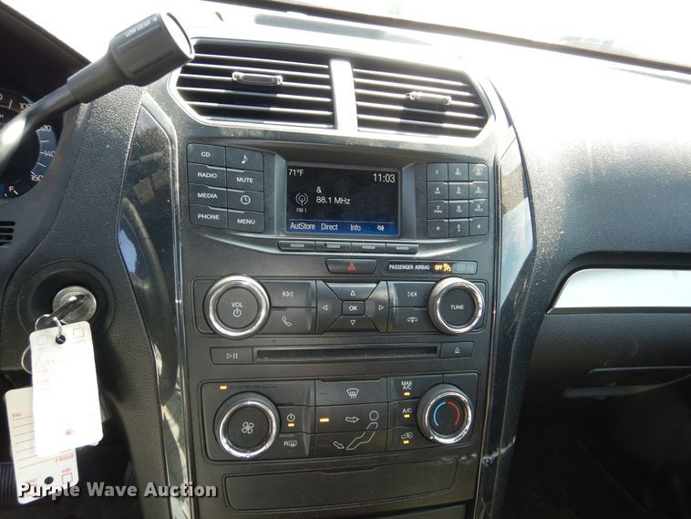 image for item DN8691 2018 Ford Explorer Police Interceptor  SUV