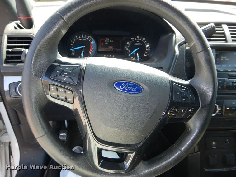 image for item DN8691 2018 Ford Explorer Police Interceptor  SUV