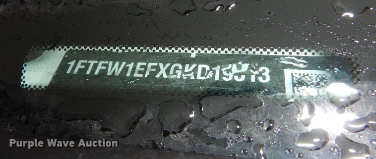 image for item DN8696 2016 Ford F150 XLT SuperCrew pickup truck