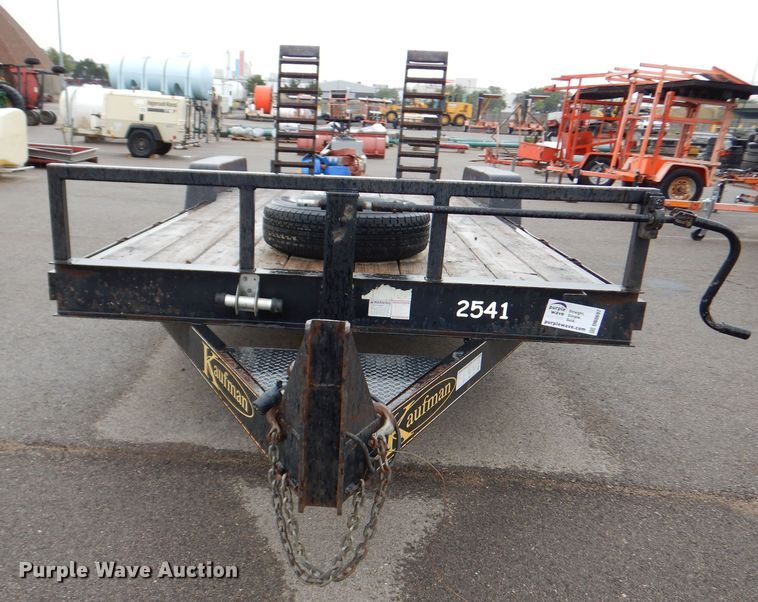 image for item DN8697 2016 Kaufman equipment trailer