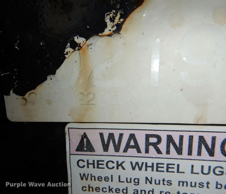 image for item DN8697 2016 Kaufman equipment trailer