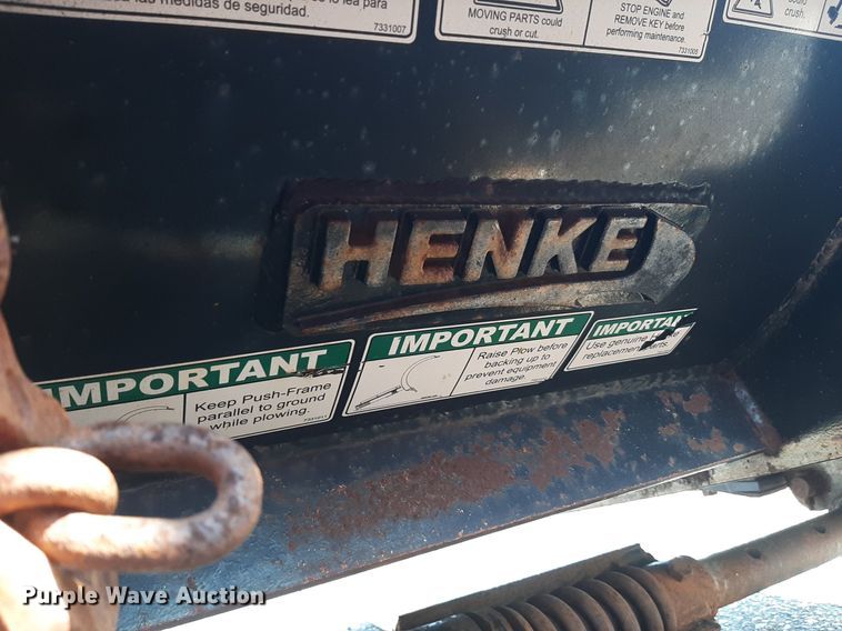 image for item IP9487 Henke  snow plow