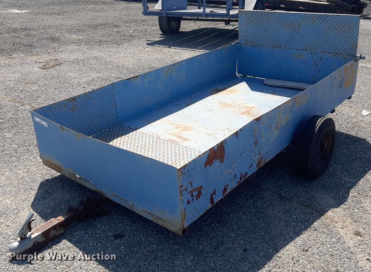 image for item IP9490 Shop built  utility trailer