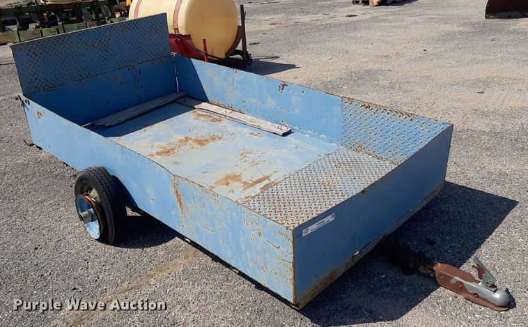 image for item IP9490 Shop built  utility trailer