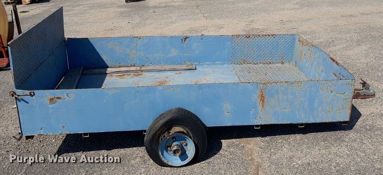 image for item IP9490 Shop built  utility trailer