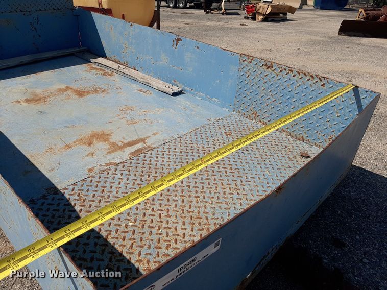 image for item IP9490 Shop built  utility trailer