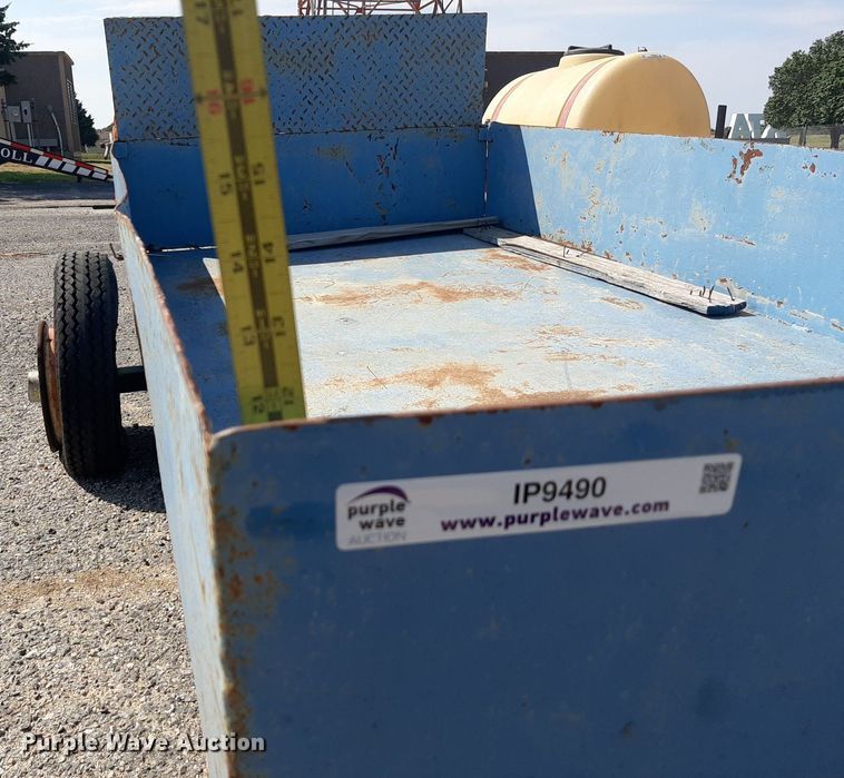 image for item IP9490 Shop built  utility trailer