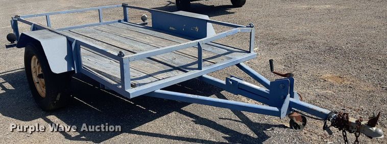 image for item IP9491 Shop built  utility trailer