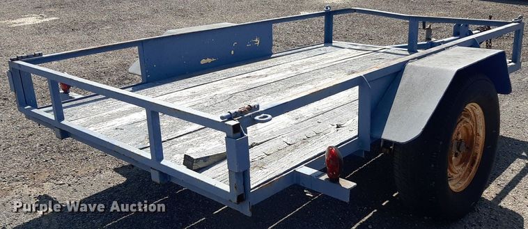 image for item IP9491 Shop built  utility trailer