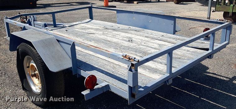 image for item IP9491 Shop built  utility trailer