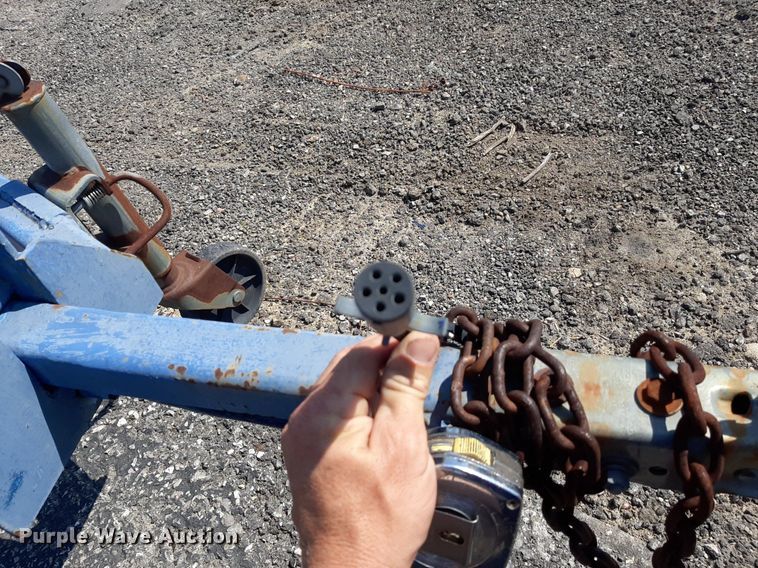 image for item IP9491 Shop built  utility trailer