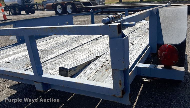 image for item IP9491 Shop built  utility trailer