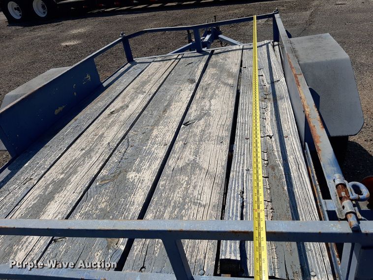 image for item IP9491 Shop built  utility trailer