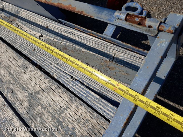 image for item IP9491 Shop built  utility trailer