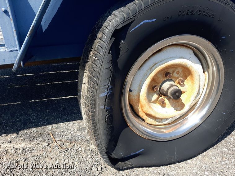 image for item IP9491 Shop built  utility trailer